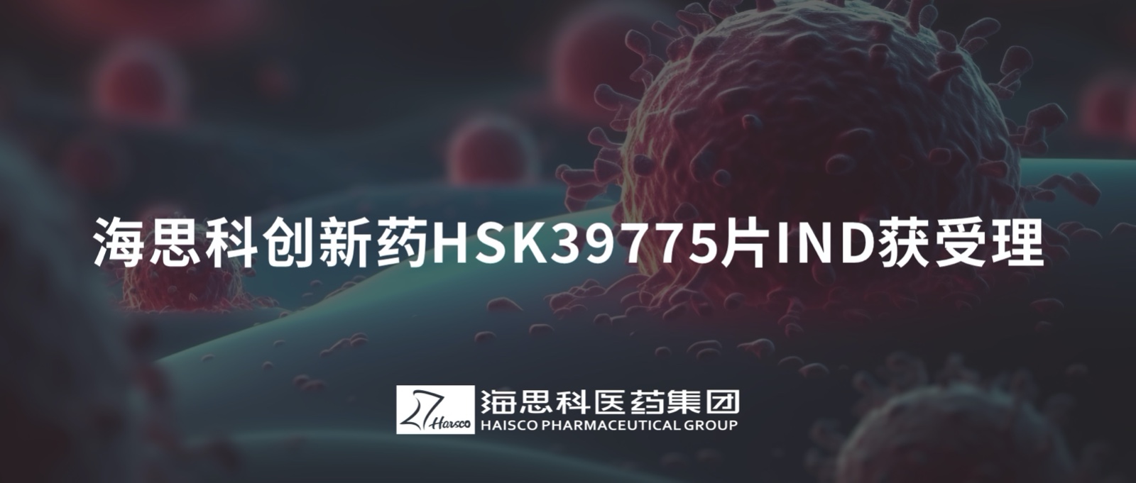 海思科創(chuàng)新藥HSK39775片IND獲受理